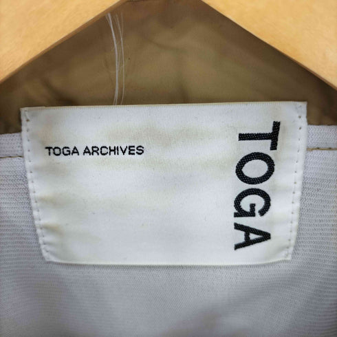 トーガアーカイブス TOGA ARCHIVES ドローコード コーチング ナイロンジャケット メンズ L