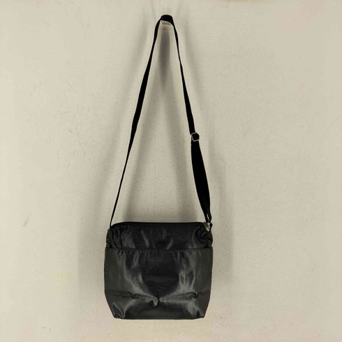 レスポートサック LeSportsac ブラックシャインショルダーバッグ レディース