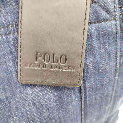 ポロラルフローレン POLO RALPH LAUREN スモールポニー刺繍 デニムトートバッグ メンズ