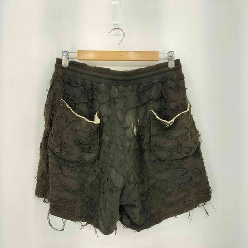 ラブラット LABRAT ダメージ加工 ディストレスト ショートパンツ メンズ M