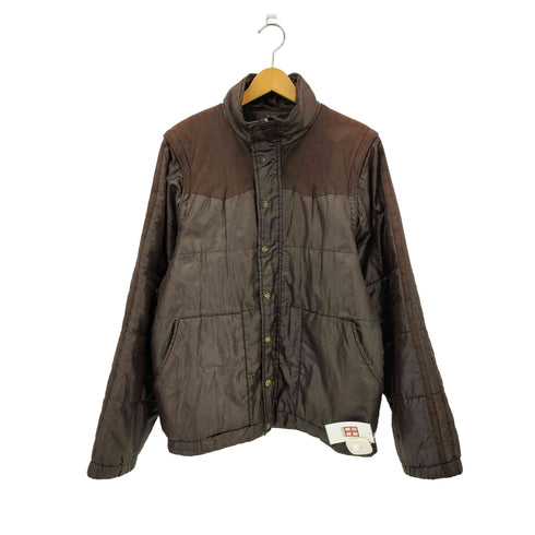 モディファイド MODIFIED デタッチャブル スウェード切替ダウンジャケット メンズ