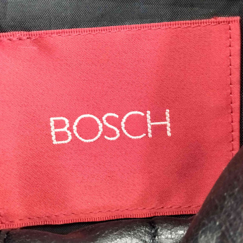 ボッシュ BOSCH スタンドカラー コーティング フェイクレザー ジャケット Y2K レディース 38