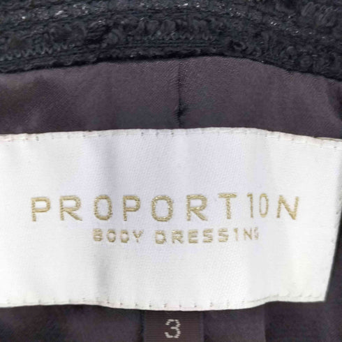 プロポーションバイボディードレッシング PROPORTION BODY DRESSING ツイードジャケット セットアップ レディース 3