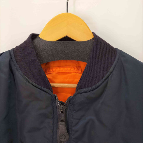アルファインダストリーズ ALPHA INDUSTRIES 1968年復刻モデル MA-1 ボンバージャケット SCOVILL ZIP メンズ import:XL