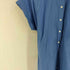 バナナリパブリック BANANA REPUBLIC ロールカフシャツワンピース レディース import:M