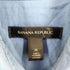 バナナリパブリック BANANA REPUBLIC ロールカフシャツワンピース レディース import:M