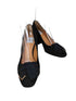 ランバンオンブルー LANVIN en Bleu リボン スウェード パンプス レディース JPN:24