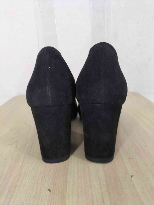 ランバンオンブルー LANVIN en Bleu リボン スウェード パンプス レディース JPN:24