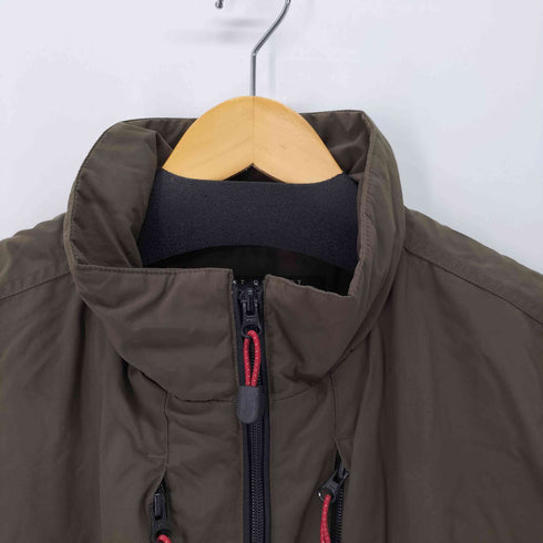 エディーバウアー Eddie Bauer Y2K フリースライナー テックナイロンベスト メンズ import:L