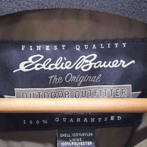 エディーバウアー Eddie Bauer Y2K フリースライナー テックナイロンベスト メンズ import:L