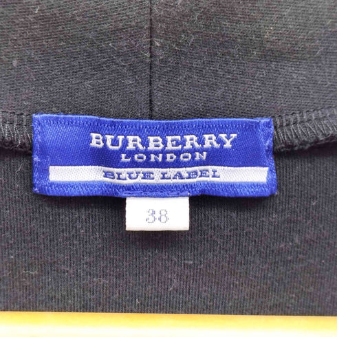 バーバリーブルーレーベル BURBERRY BLUE LABEL ホース 刺繍 S/S ポロシャツ レディース JPN:38