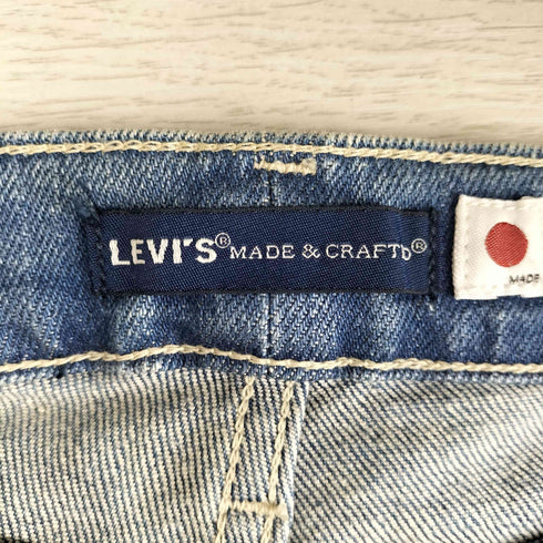 リーバイスメイドアンドクラフテッド Levis Made & Crafted ハイライズ ジップフライ デニムパンツ レディース W27 L30