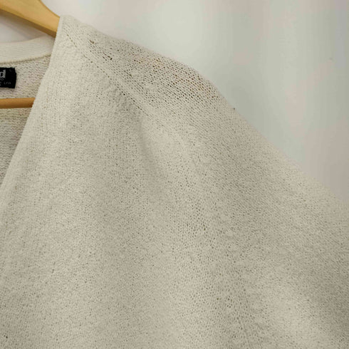 80-90s リブ長 パイル地 カーディガン メンズ import:L