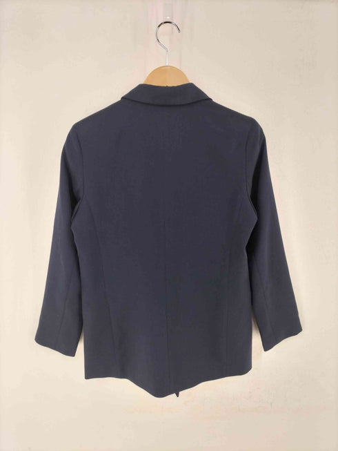 ジーユー GU ダブルブレストブレザー 紺ブレ 金ボタン レディース JPN:M