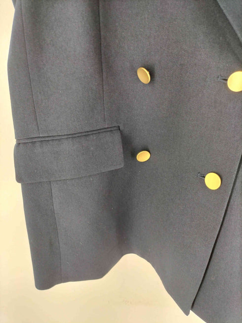 ジーユー GU ダブルブレストブレザー 紺ブレ 金ボタン レディース JPN:M