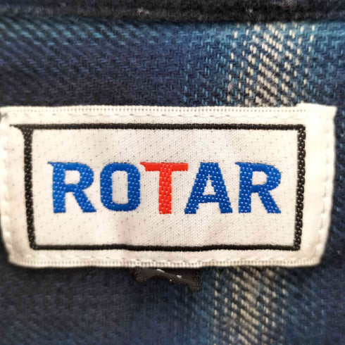 ローター ROTAR オンブレチェックシャツ メンズ JPN:M