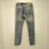 ミニマル mnml カットオフ ダメージ加工スキニーデニムパンツ メンズ US:32-33