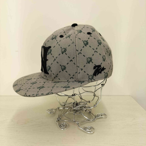 ネスタブランド NESTA BRAND 総柄 ロゴ刺繍 キャップ メンズ 58.7cm
