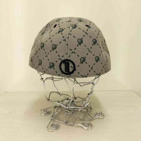 ネスタブランド NESTA BRAND 総柄 ロゴ刺繍 キャップ メンズ 58.7cm