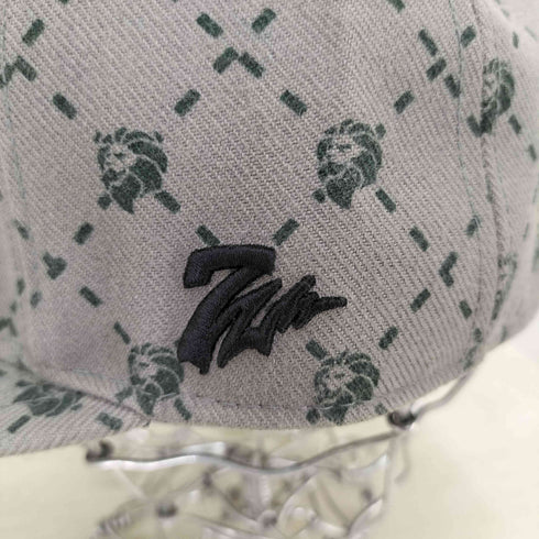 ネスタブランド NESTA BRAND 総柄 ロゴ刺繍 キャップ メンズ 58.7cm