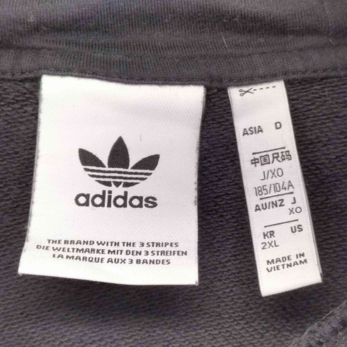 アディダス adidas ビッグトレフォイル アウトラインパーカー メンズ XO