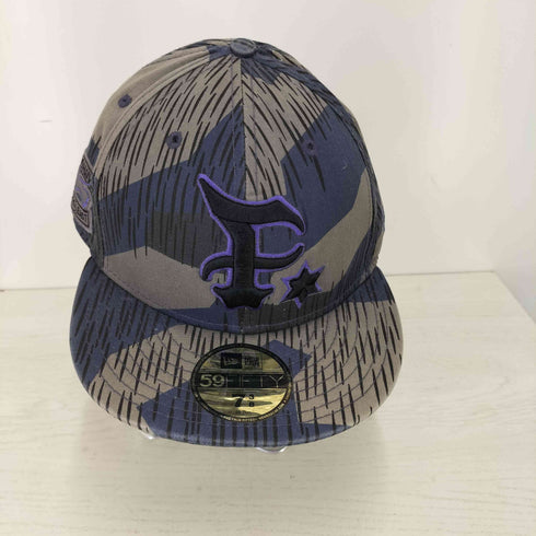 ニューエラ NEW ERA FRESHJIVE 総柄 ロゴ刺繍 キャップ メンズ 58.7cm