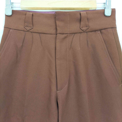 SHIKITARI PINTUCK MEGA FLARE SLACKS メンズ S