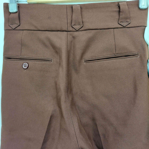 SHIKITARI PINTUCK MEGA FLARE SLACKS メンズ S