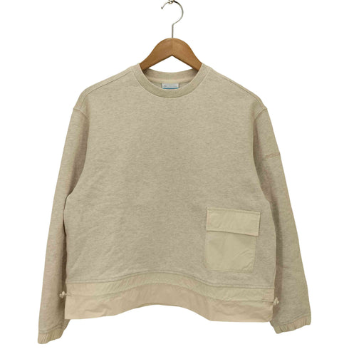 コロンビア Columbia 切り替え ドローコード付き クルーネックスウェット レディース JPN:S