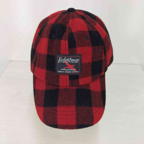 ポロラルフローレン POLO RALPH LAUREN チェック柄 キャップ メンズ ONE SIZE