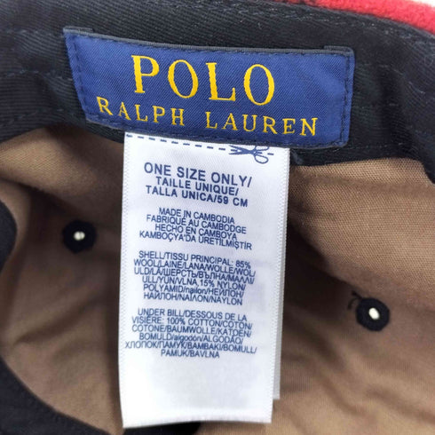 ポロラルフローレン POLO RALPH LAUREN チェック柄 キャップ メンズ ONE SIZE