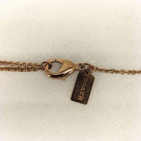 コーチ COACH ロゴトップ ラインストーンネックレス レディース