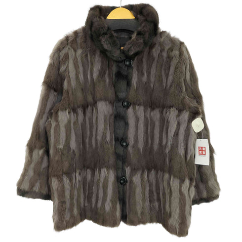 ミドル ファーコート レディース