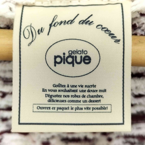 ジェラートピケ gelato pique ルームウェア セットアップ レディース ONE SIZE