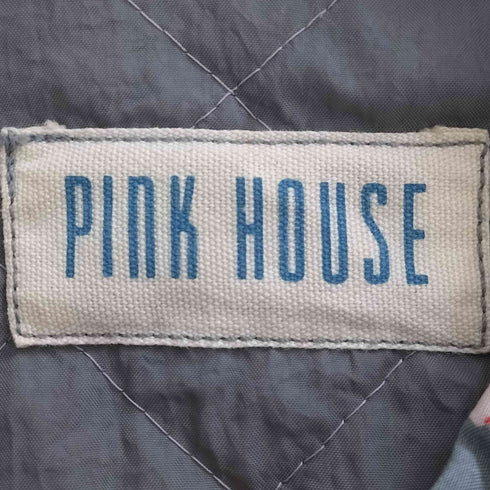 ピンクハウス PINK HOUSE 裏地キルティング 花柄ブルゾン レディース