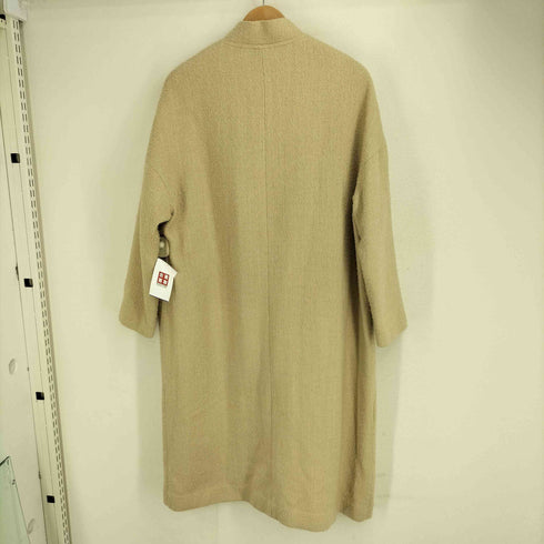 アダムエロペ Adam et Rope ツイードロングスタジャンコート レディース