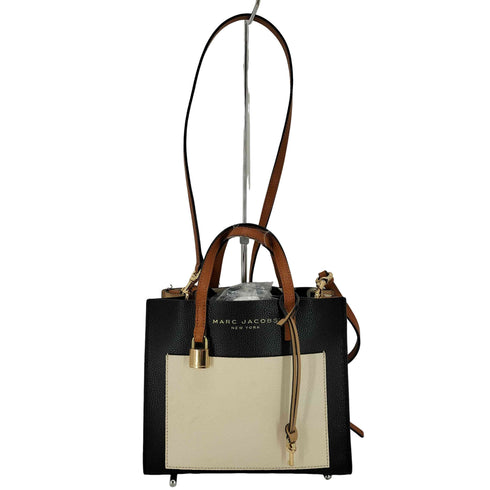 マークジェイコブス MARC JACOBS Mini Grind Color Block Leather Tote Bag レディース