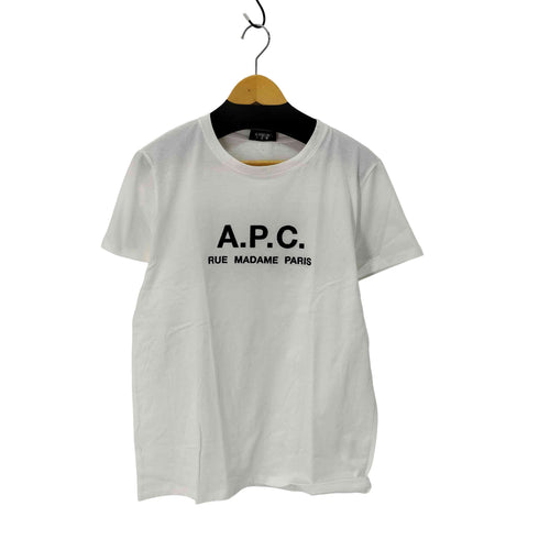 アーペーセー A.P.C. RUE MADEME ロゴ刺繍Tシャツ メンズ JPN:S
