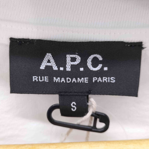 アーペーセー A.P.C. RUE MADEME ロゴ刺繍Tシャツ メンズ JPN:S