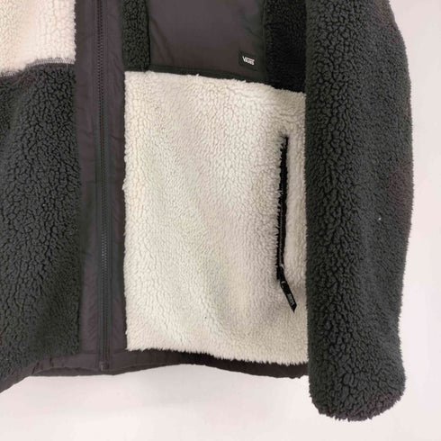 バンズ VANS バイカラー フリースジャケット メンズ import:M