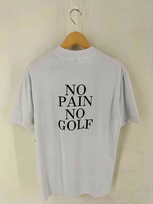 GOLF FREAKS No pain No golf mock neck shirts メンズ JPN:L