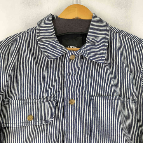 バンズ VANS ヒッコリーストライプジャケット メンズ import:M