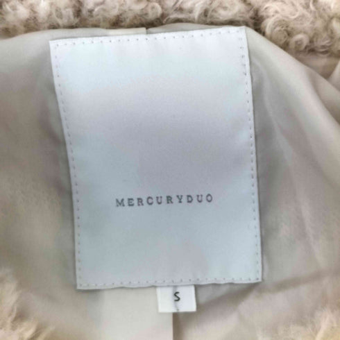 マーキュリーデュオ MERCURYDUO テーラードカラーフェイクファーショートコート レディース JPN:S