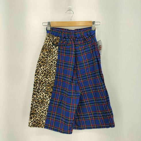 LiSA ROY reflect overjoy レオパード チェック 切替 ハーフパンツ レディース S