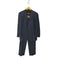 アクアスキュータム AQUASCUTUM ウール ストライプ 2タックスラックスパンツスーツセット メンズ 94A6
