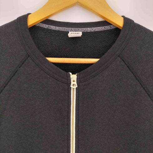 バーンズ アウト フィッターズ BARNS OUT FITTERS Zip Up Cardigan Pigment Dye フルジップトレーナー メンズ L