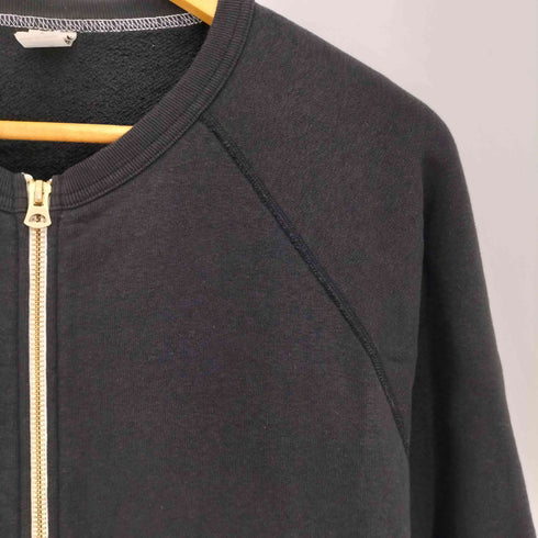 バーンズ アウト フィッターズ BARNS OUT FITTERS Zip Up Cardigan Pigment Dye フルジップトレーナー メンズ L