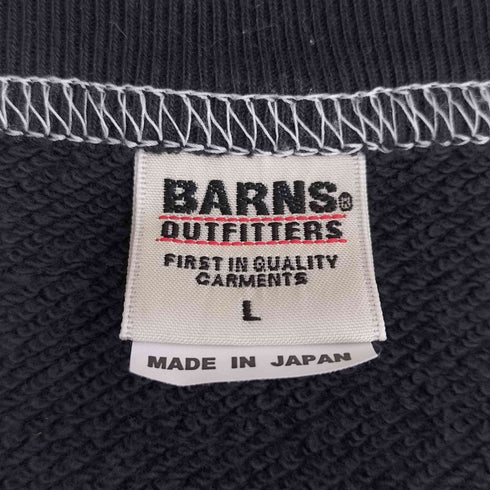 バーンズ アウト フィッターズ BARNS OUT FITTERS Zip Up Cardigan Pigment Dye フルジップトレーナー メンズ L