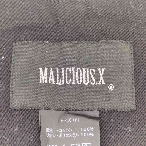 MALICIOUS.X Sukull sailor collar スカルセーラーカラー レディース