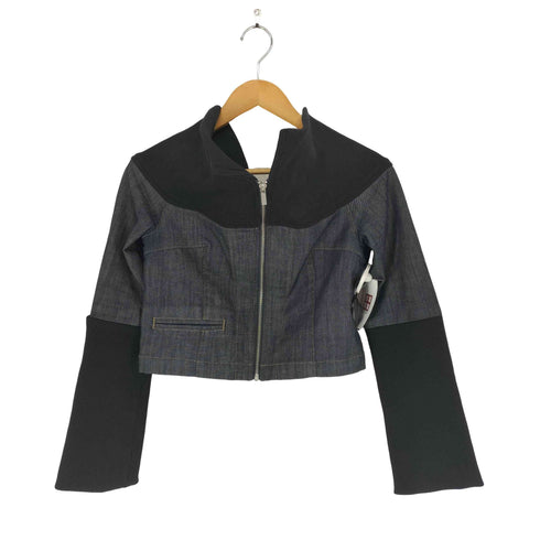 マークジェイコブス heaven by marc jacobs Denim And Rib Top レディース M